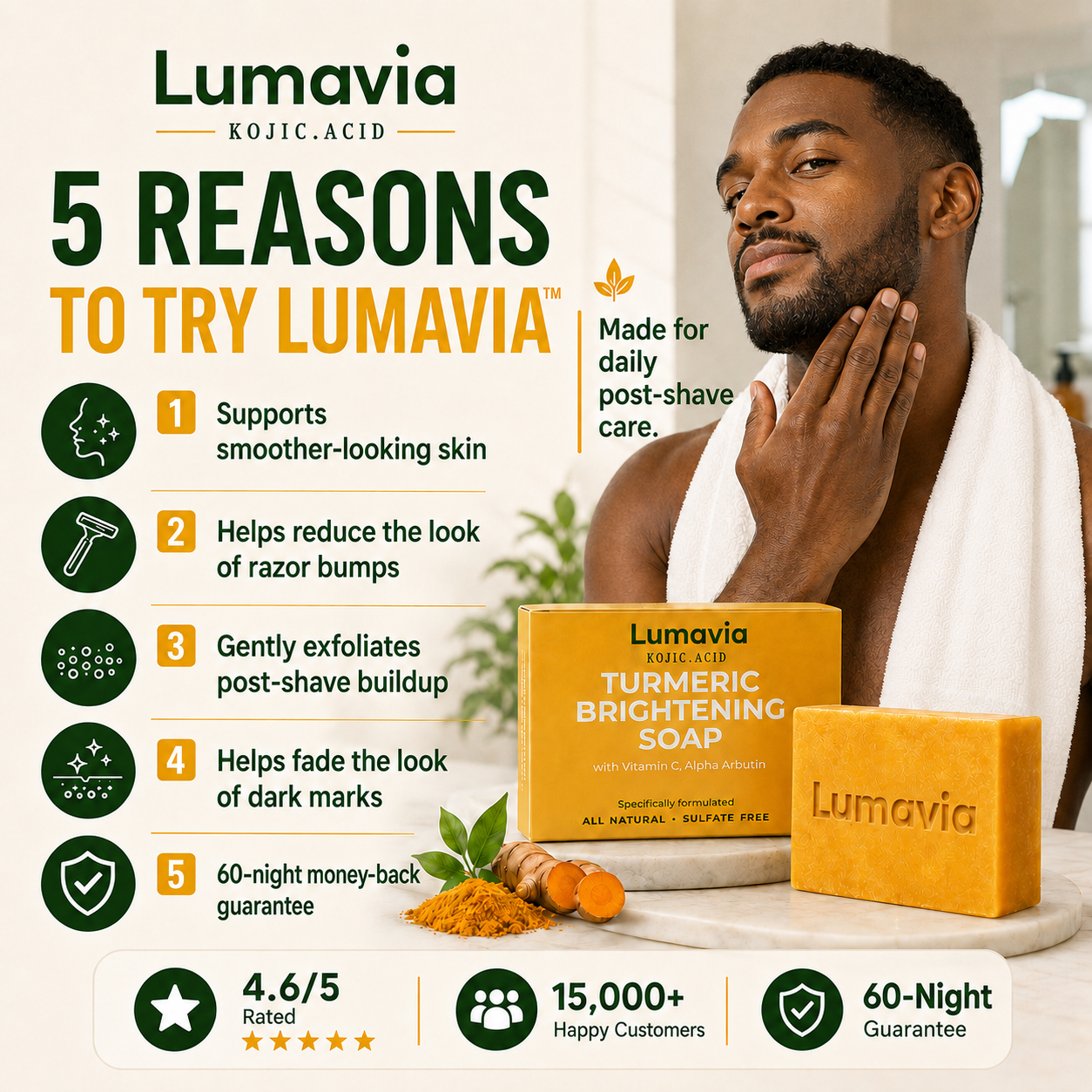 Lumavia™ Turmeric Soap