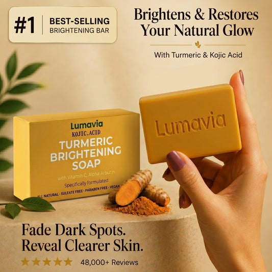 Lumavia™ Turmeric Brightening Soap.