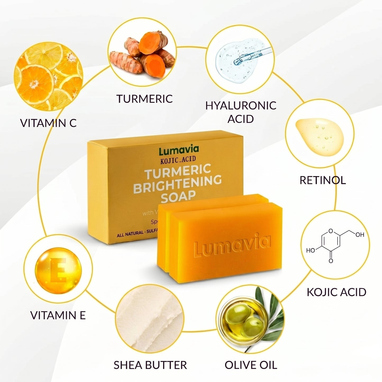 Lumavia™ Turmeric Soap